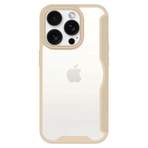 AMPD - TPU / Acrylic Wallet Flip MagSafe Case for Apple iPhone 16 Pro Max - Tan