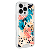 AMPD - TPU / Acrylic HD Print MagSafe Case for Apple iPhone 16 Pro Max - Blue Blossom