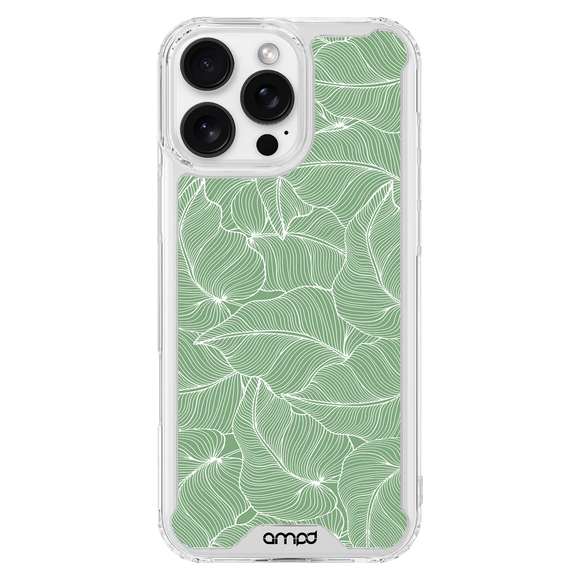 AMPD - TPU / Acrylic HD Print MagSafe Case for Apple iPhone 16 Pro Max - Palm