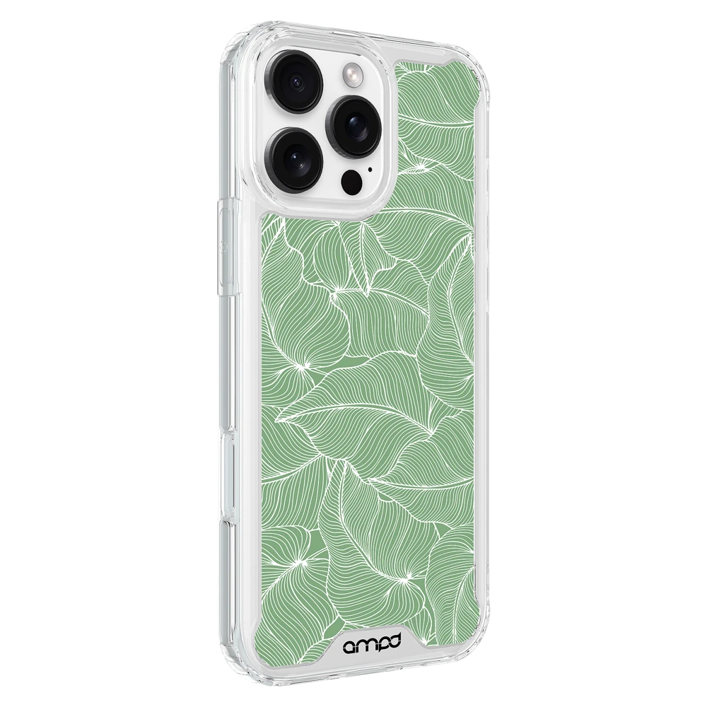 AMPD - TPU / Acrylic HD Print MagSafe Case for Apple iPhone 16 Pro Max - Palm