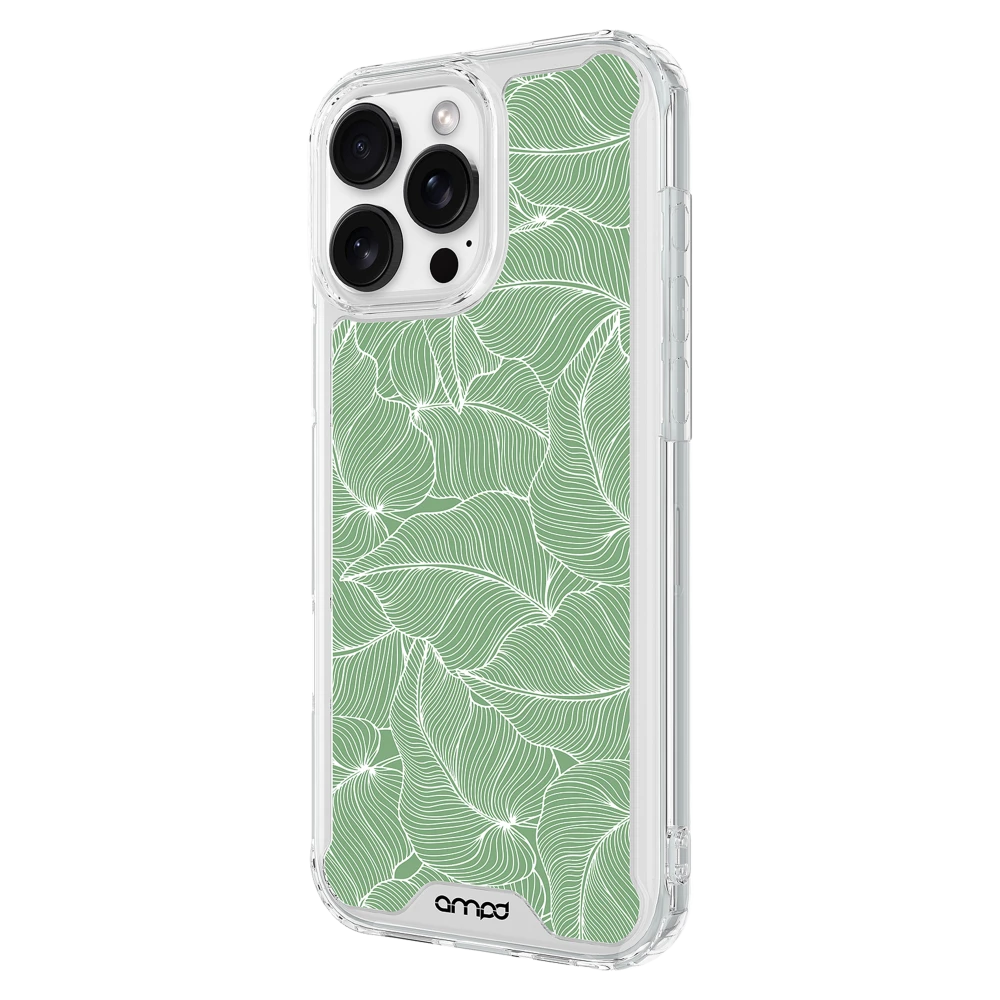 AMPD - TPU / Acrylic HD Print MagSafe Case for Apple iPhone 16 Pro Max - Palm
