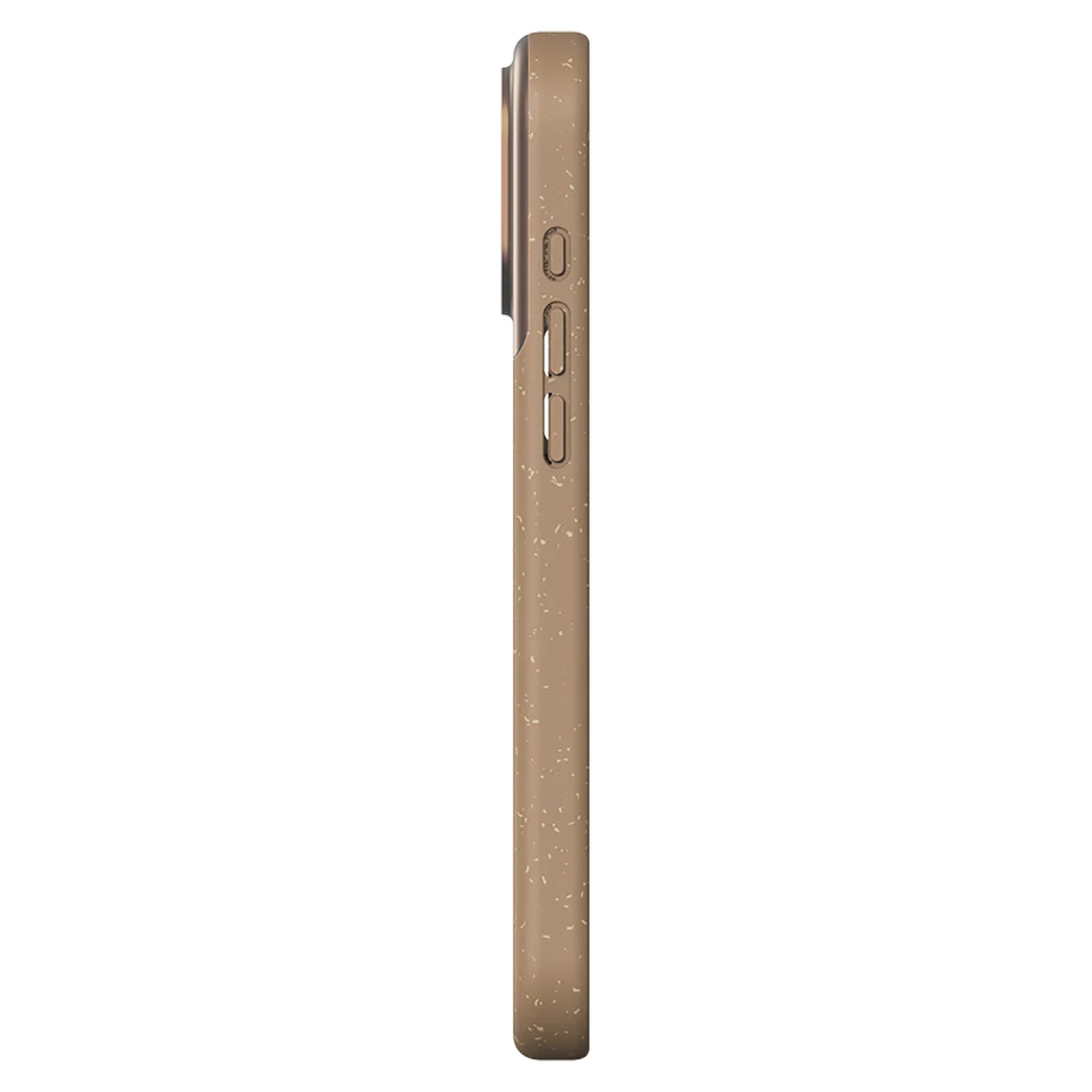 Atom Studios - Split Wood Fiber MagSafe Case for Apple iPhone 16 Pro Max - Taupe Wood