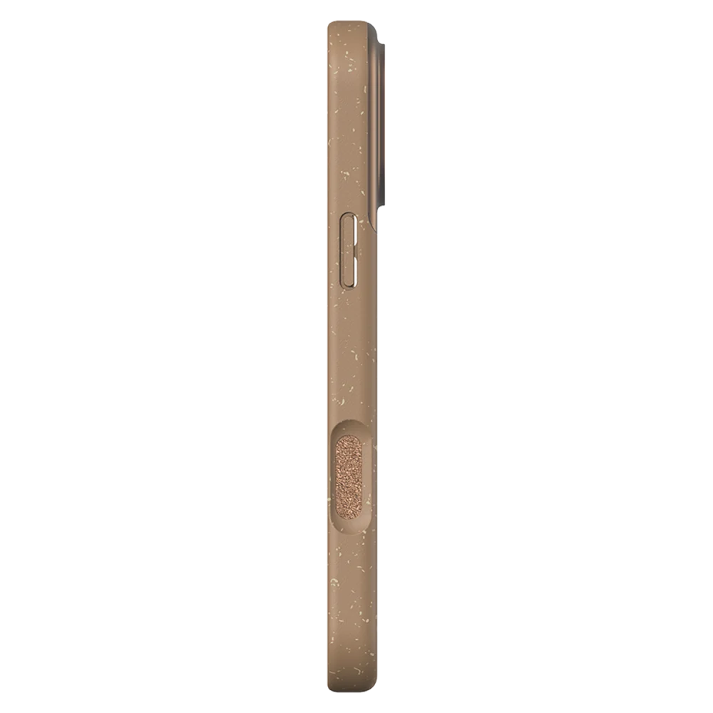 Atom Studios - Split Wood Fiber MagSafe Case for Apple iPhone 16 Pro Max - Taupe Wood