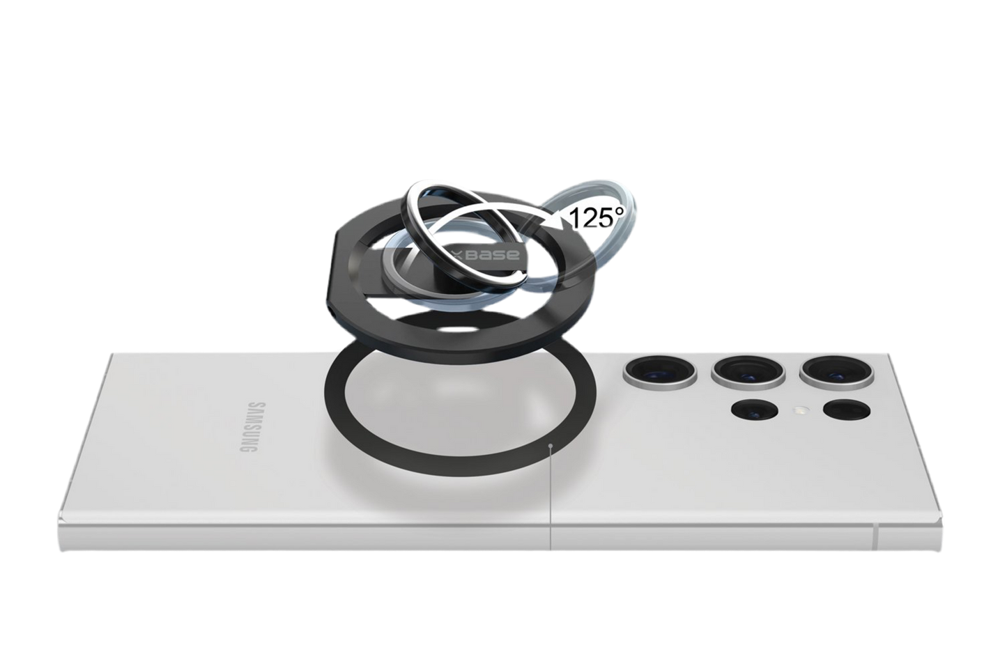 xBase by PowerPeak - Magnetic Phone Grip Stand