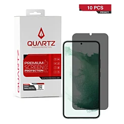10 Pack Premium Privacy Tempered Glass for Galaxy S22 Plus
