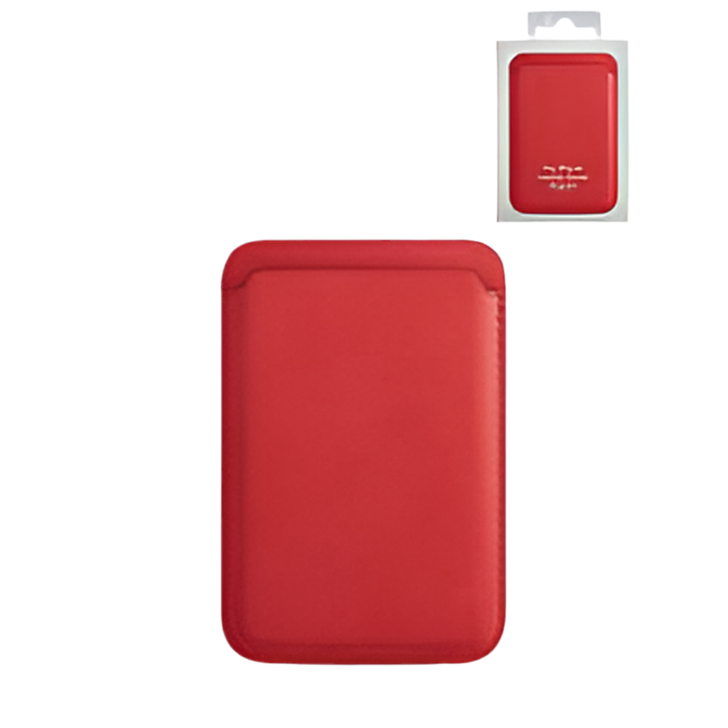 Leather Magnetic Card Wallet Holder