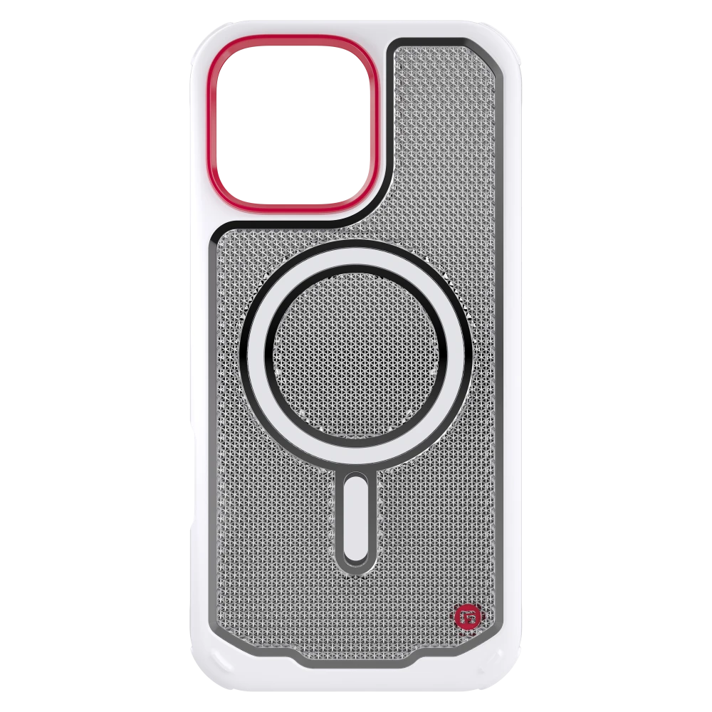 Gadget Guard - Reflector MagSafe Case with G-Form Protection for Apple iPhone 16 Pro Max - White