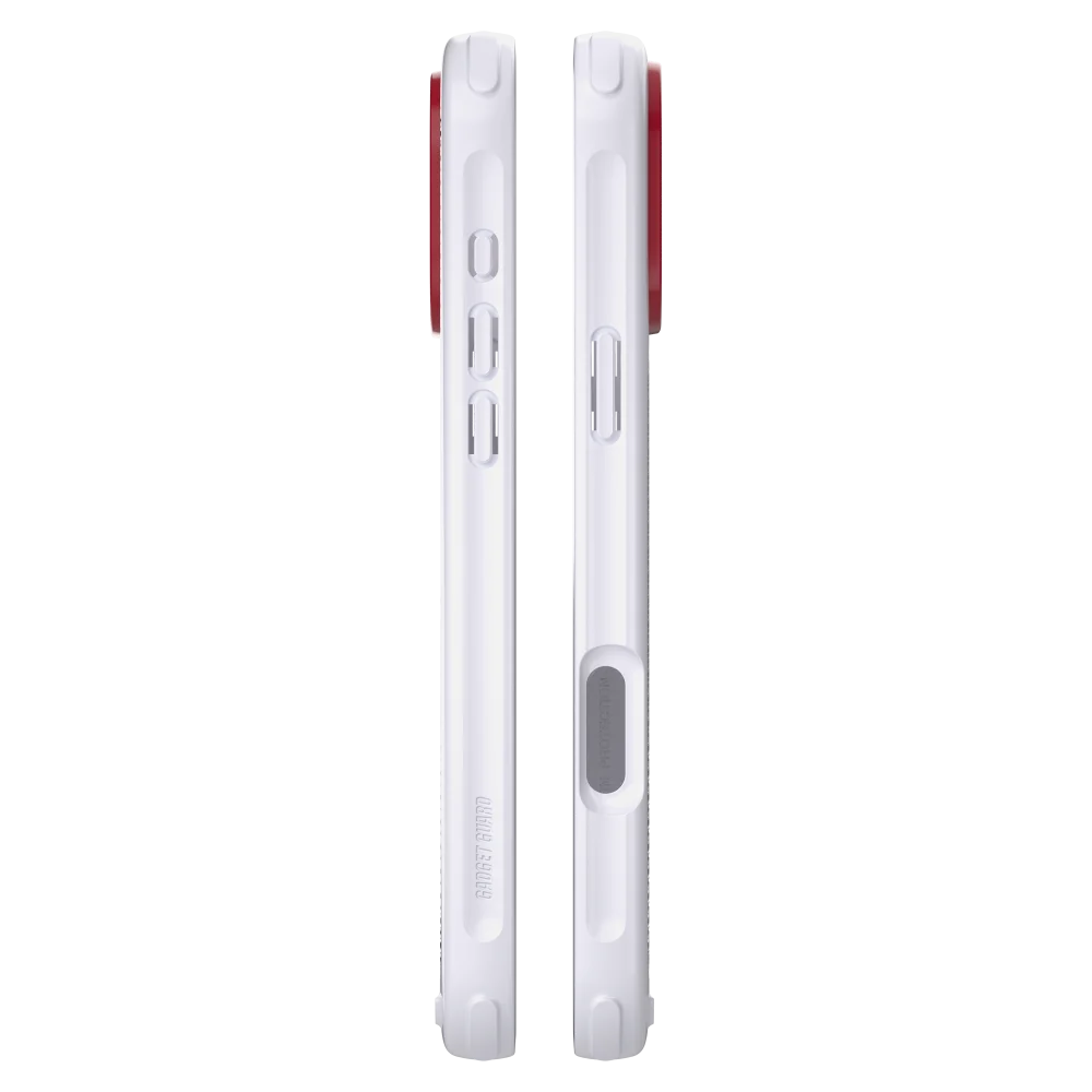 Gadget Guard - Reflector MagSafe Case with G-Form Protection for Apple iPhone 16 Pro Max - White