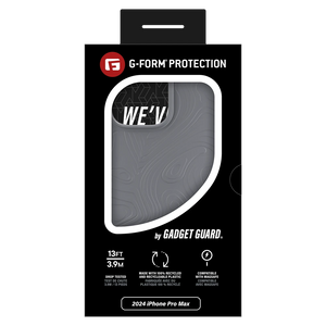 Gadget Guard - Trek MagSafe Case with G-Form Protection for Apple iPhone 16 Pro Max - Anthracite