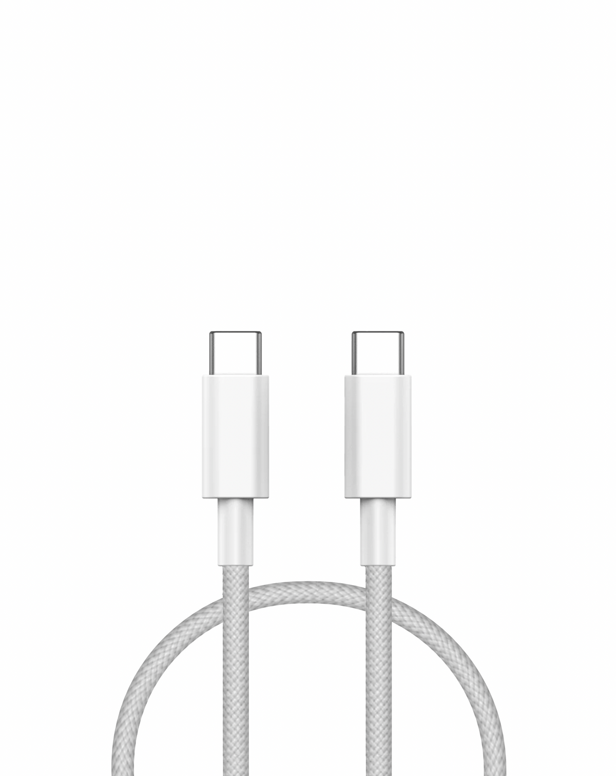 PISEN Vivid Series USB C-C Data Charging Cable (Gray) (100W) (3ft)