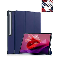 Smart Shockproof Stand Case - DARK BLUE for Galaxy Tab S9 / Tab S9 FE / Tab S10 FE / Tab S10 Lite