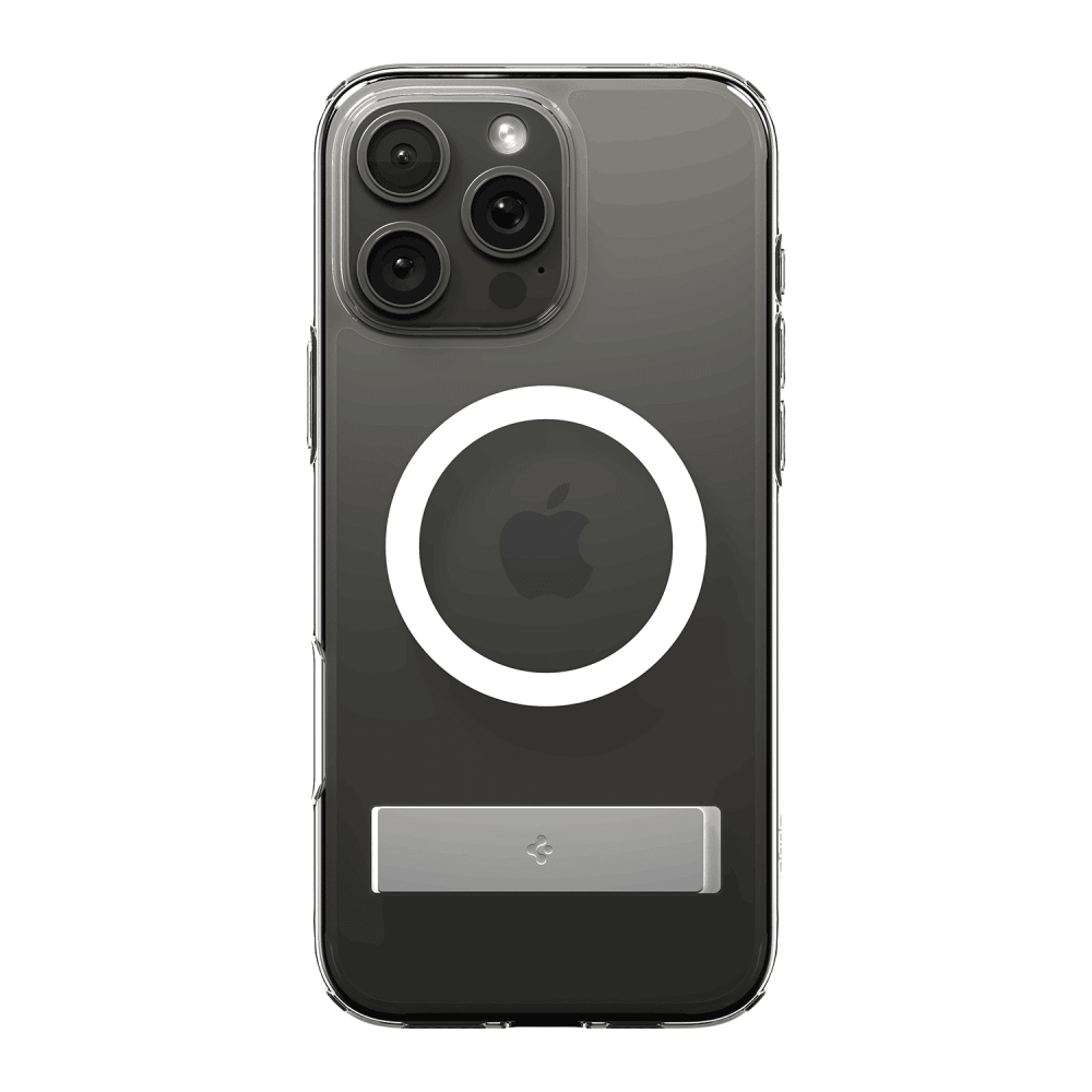 Spigen - Slim Armor Essential S MagSafe Case for Apple iPhone 16 Pro Max - Crystal Clear