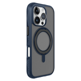 Laut - Crystal Matter MagSafe Case for Apple iPhone 16 Pro Max - Denim Blue