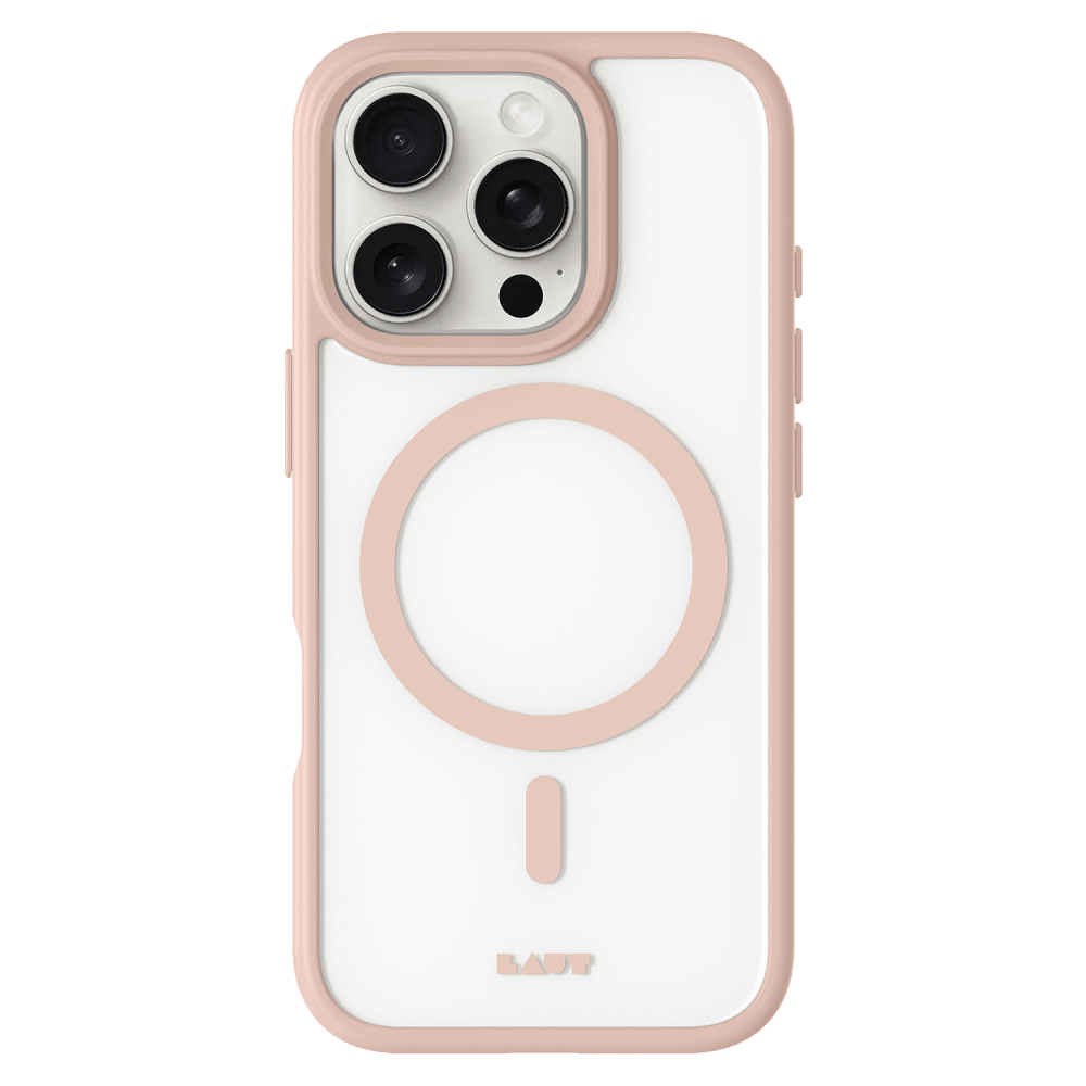 Laut - HUEX Protect MagSafe Case for Apple iPhone 16 Pro Max - Beige Gold