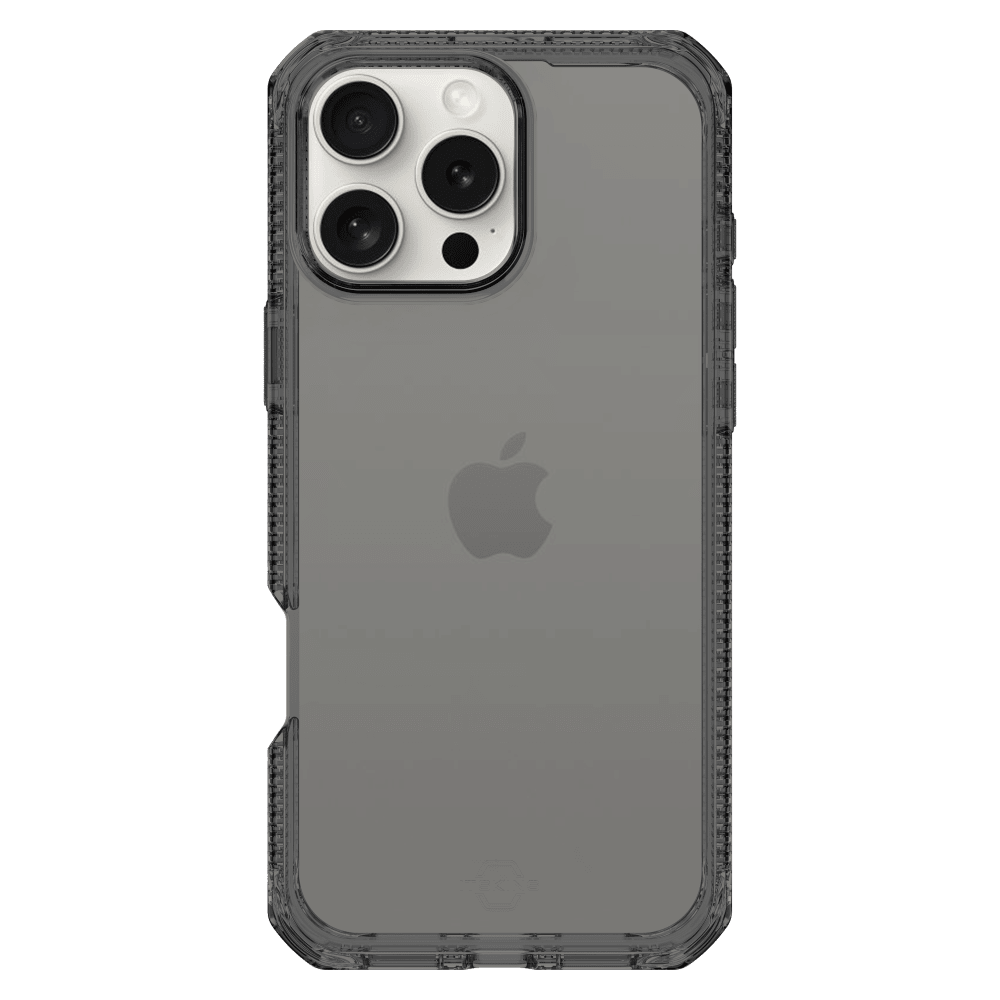 ITSKINS - Spectrum_R Clear Case for Apple iPhone 16 Pro Max - Smoke