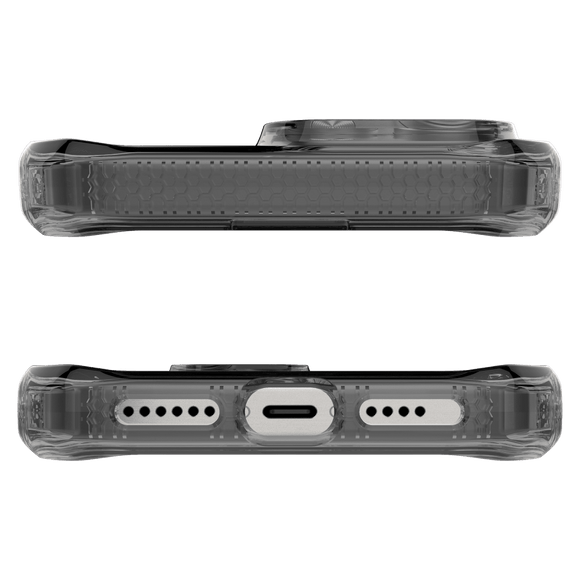ITSKINS - Spectrum_R Clear Case for Apple iPhone 16 Pro Max - Smoke