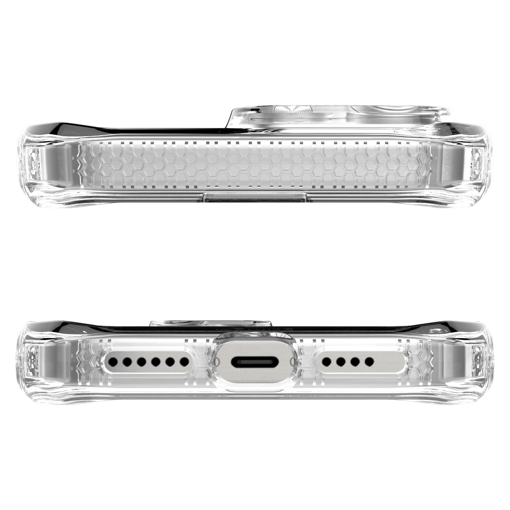 ITSKINS - Spectrum_R Clear Case for Apple iPhone 16 Pro Max - Transparent