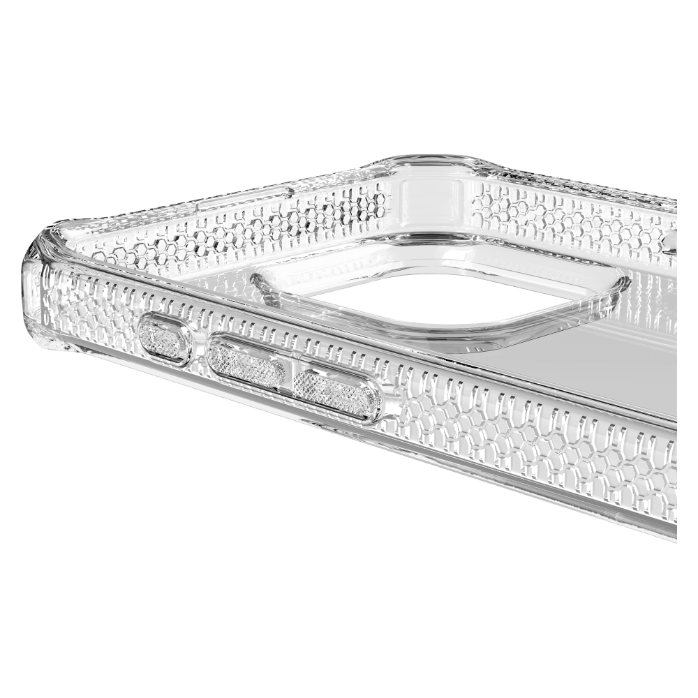 ITSKINS - Spectrum_R Clear Case for Apple iPhone 16 Pro Max - Transparent
