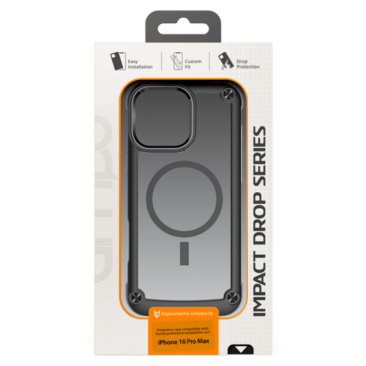 AMPD - DuraBump MagSafe Case for Apple iPhone 16 Pro Max - Black