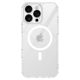 AMPD - TPU / Acrylic Crystal Clear MagSafe Case for Apple iPhone 16 Pro Max - Clear