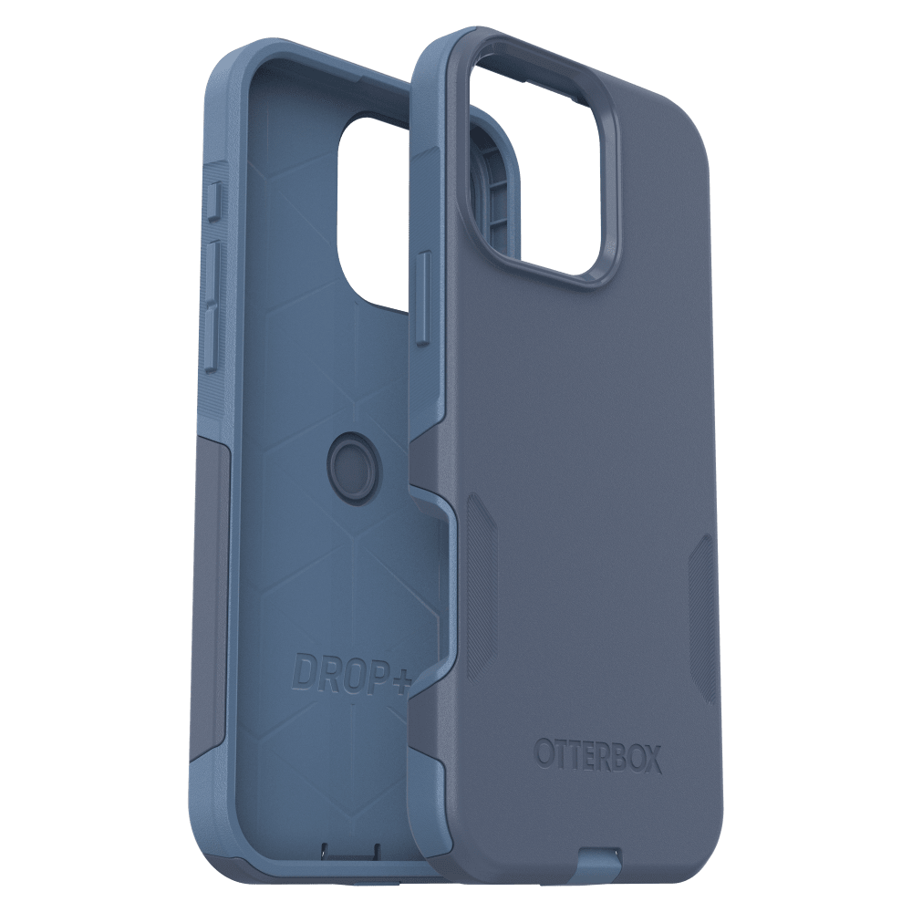 OtterBox - Commuter MagSafe Case for Apple iPhone 16 Pro Max - Baby Blue Jeans