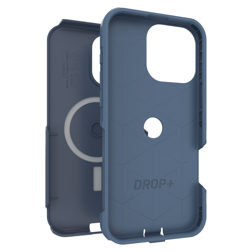 OtterBox - Commuter MagSafe Case for Apple iPhone 16 Pro Max - Baby Blue Jeans