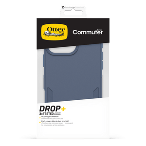 OtterBox - Commuter MagSafe Case for Apple iPhone 16 Pro Max - Baby Blue Jeans