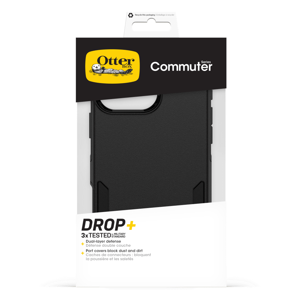 OtterBox - Commuter MagSafe Case for Apple iPhone 16 Pro Max - Black