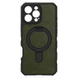 ITSKINS - Force_R Nylon MagSafe Case for Apple iPhone 16 Pro Max - Olive Green And Black