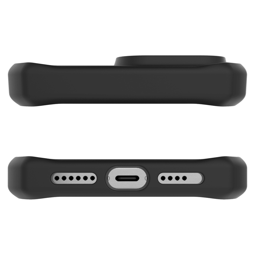 ITSKINS - Hybrid_R Bold MagSafe Case for Apple iPhone 16 Pro Max - Black
