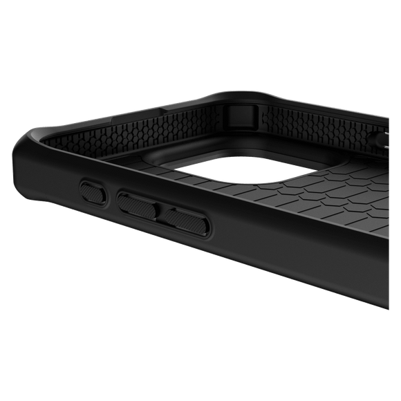 ITSKINS - Hybrid_R Bold MagSafe Case for Apple iPhone 16 Pro Max - Black