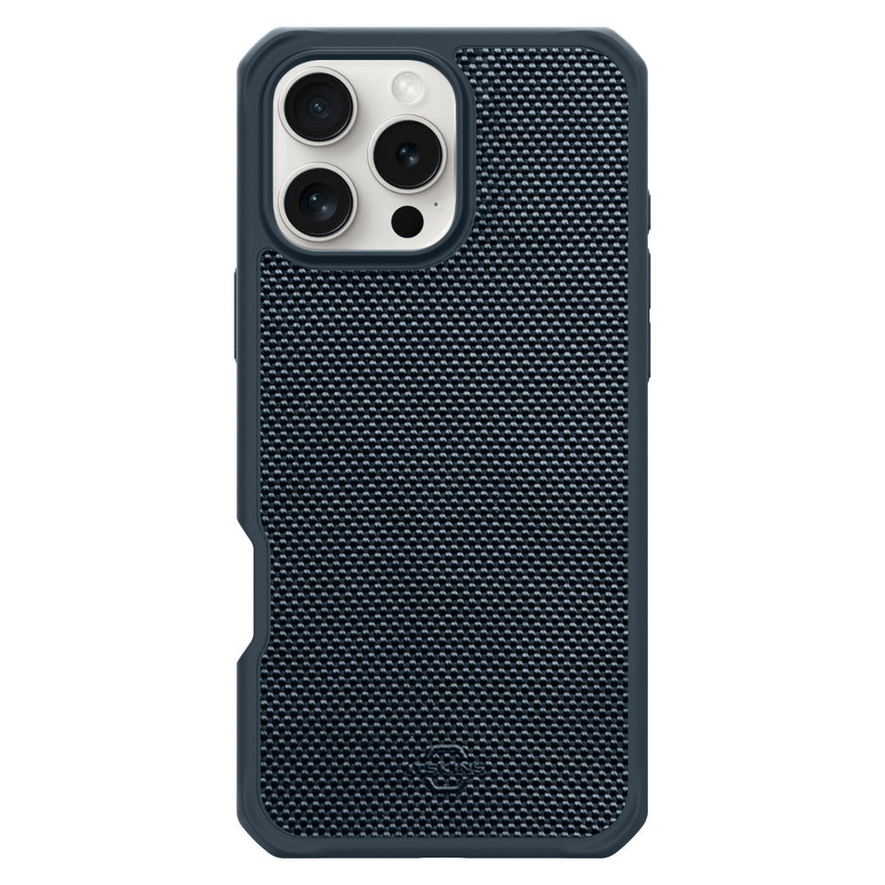 ITSKINS - Ballistic_R Nylon MagSafe Case for Apple iPhone 16 Pro Max - Dark Blue