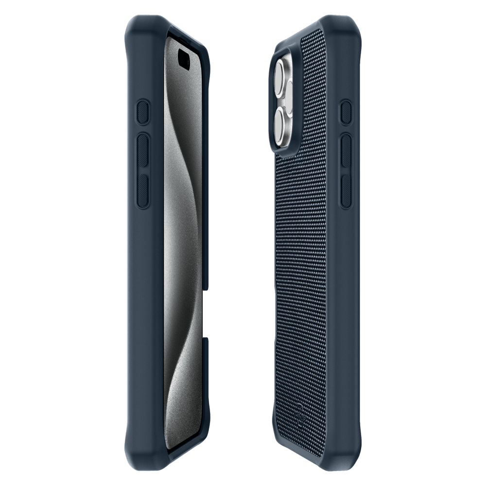ITSKINS - Ballistic_R Nylon MagSafe Case for Apple iPhone 16 Pro Max - Dark Blue