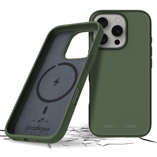 prodigee - Solid MagSafe Case for Apple iPhone 16 Pro Max - Hunter