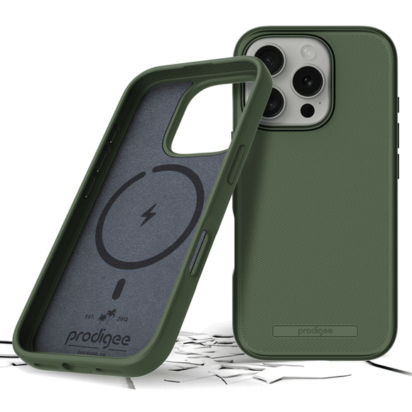 prodigee - Solid MagSafe Case for Apple iPhone 16 Pro Max - Hunter