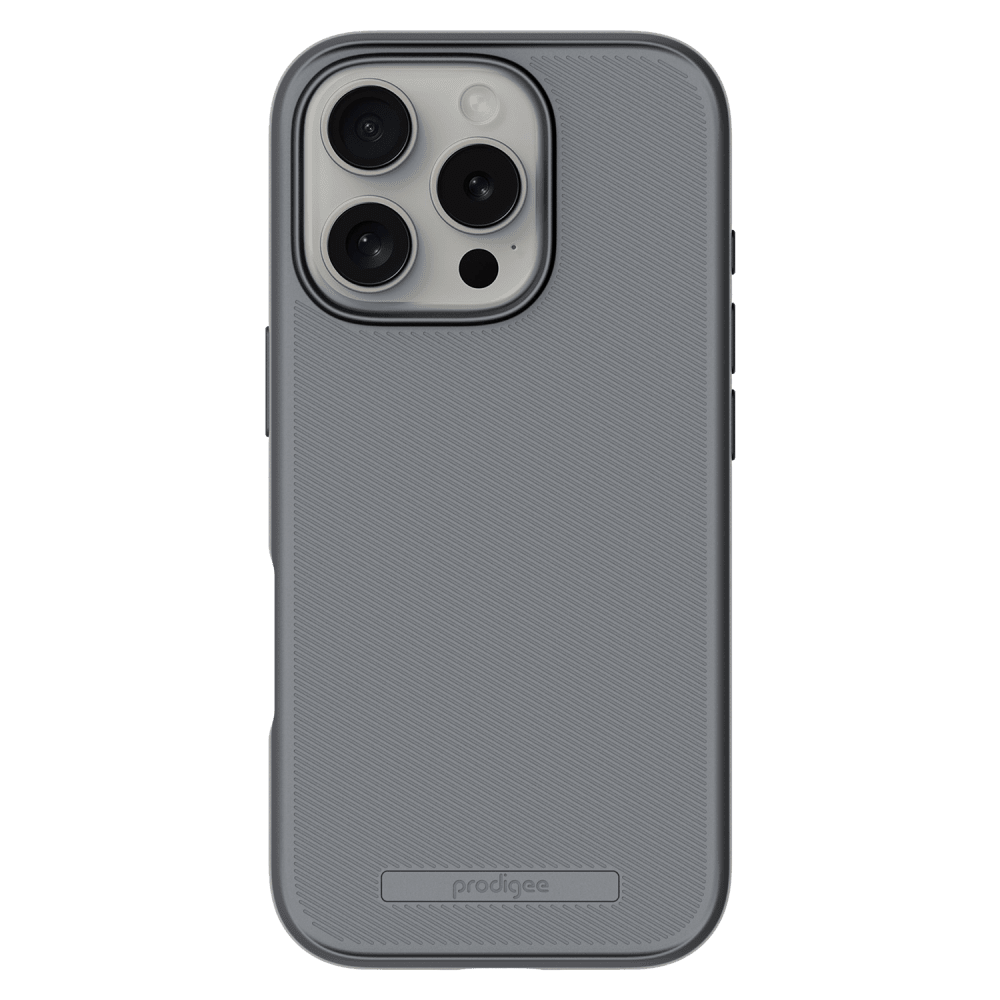 prodigee - Solid MagSafe Case for Apple iPhone 16 Pro Max - Pewter