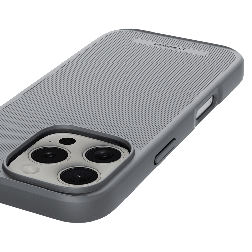 prodigee - Solid MagSafe Case for Apple iPhone 16 Pro Max - Pewter