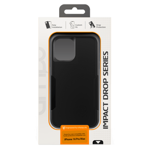 AMPD - Military Drop Case for Apple iPhone 16 Pro Max - Black