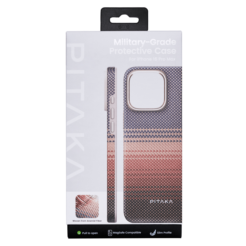 Pitaka - MagEZ Case Pro 4 MagSafe Case for Apple iPhone 16 Pro Max - Sunset