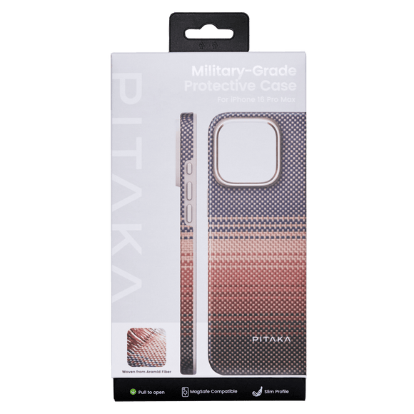 Pitaka - MagEZ Case Pro 4 MagSafe Case for Apple iPhone 16 Pro Max - Sunset
