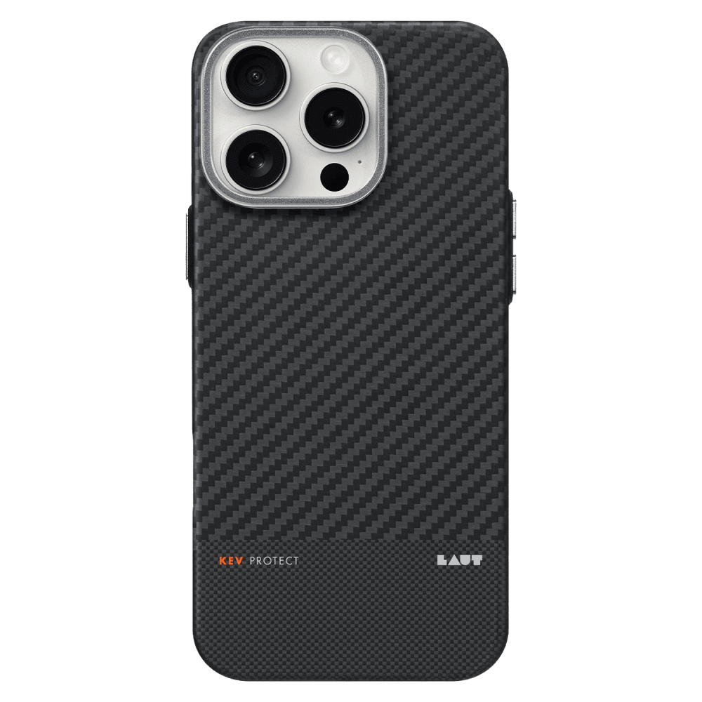 Laut - KEV Protect MagSafe Case for Apple iPhone 16 Pro Max - Black