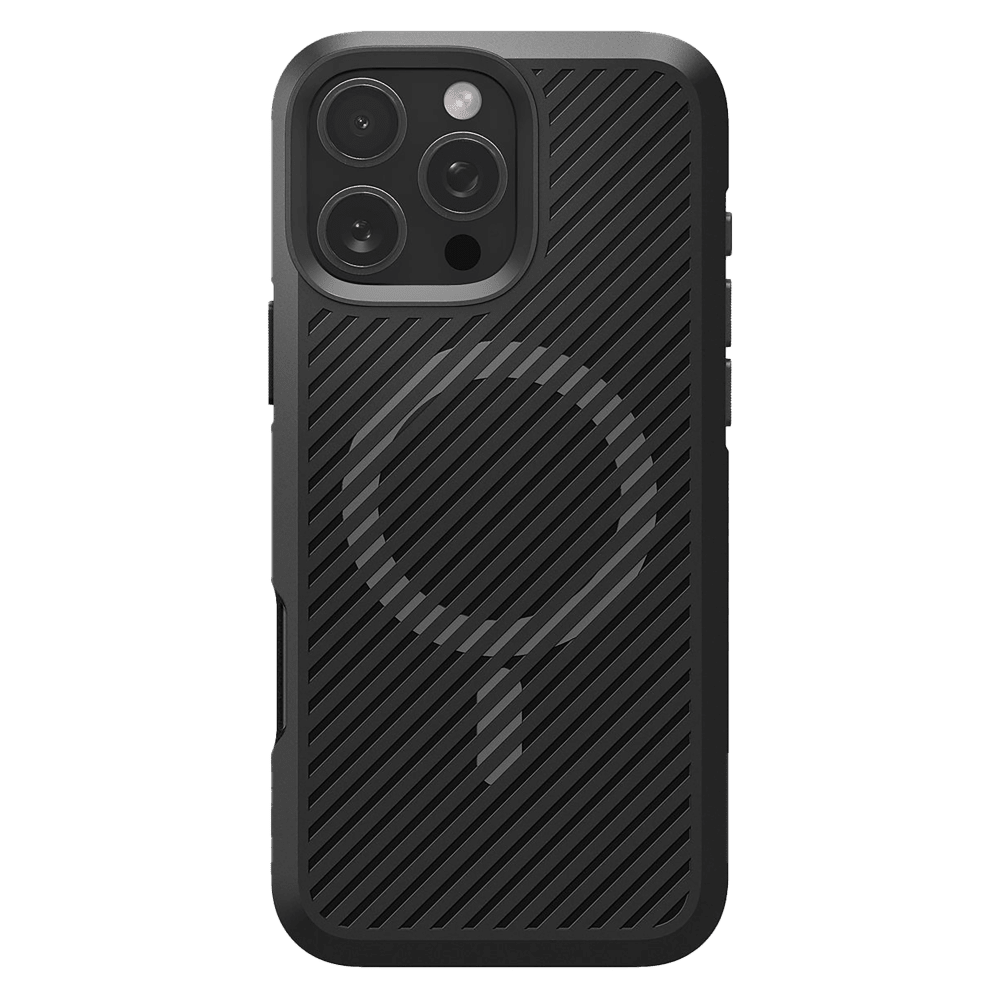 Spigen - Core Armor MagSafe Case for Apple iPhone 16 Pro Max - Matte Black