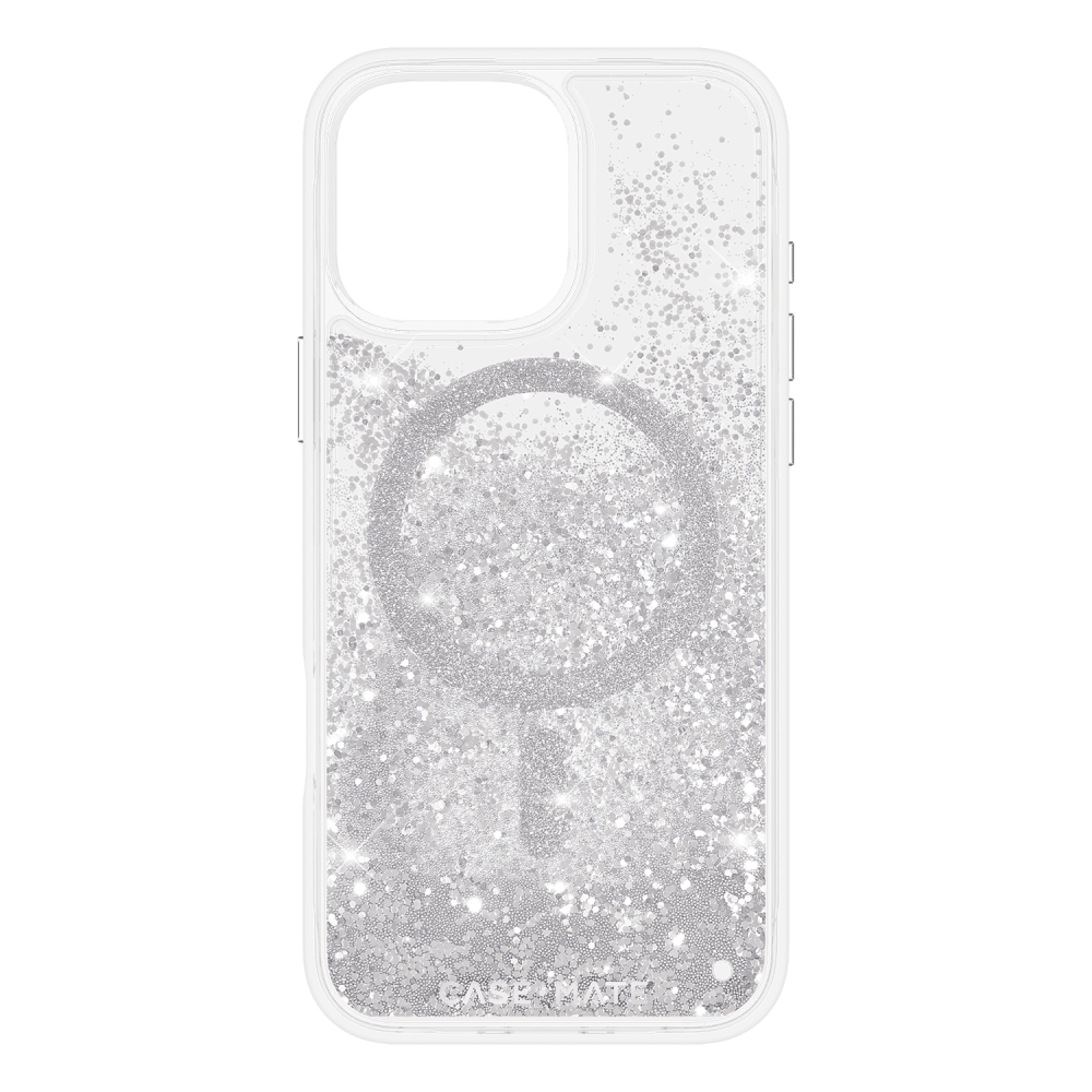 Case-Mate - Waterfall Case for Apple iPhone 16 Pro Max - Silver