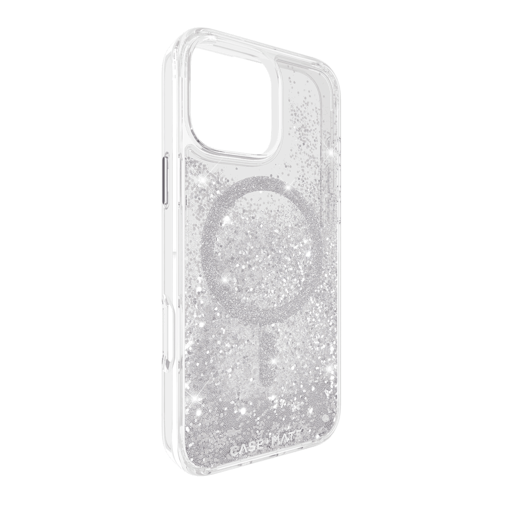 Case-Mate - Waterfall Case for Apple iPhone 16 Pro Max - Silver