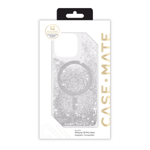 Case-Mate - Waterfall Case for Apple iPhone 16 Pro Max - Silver