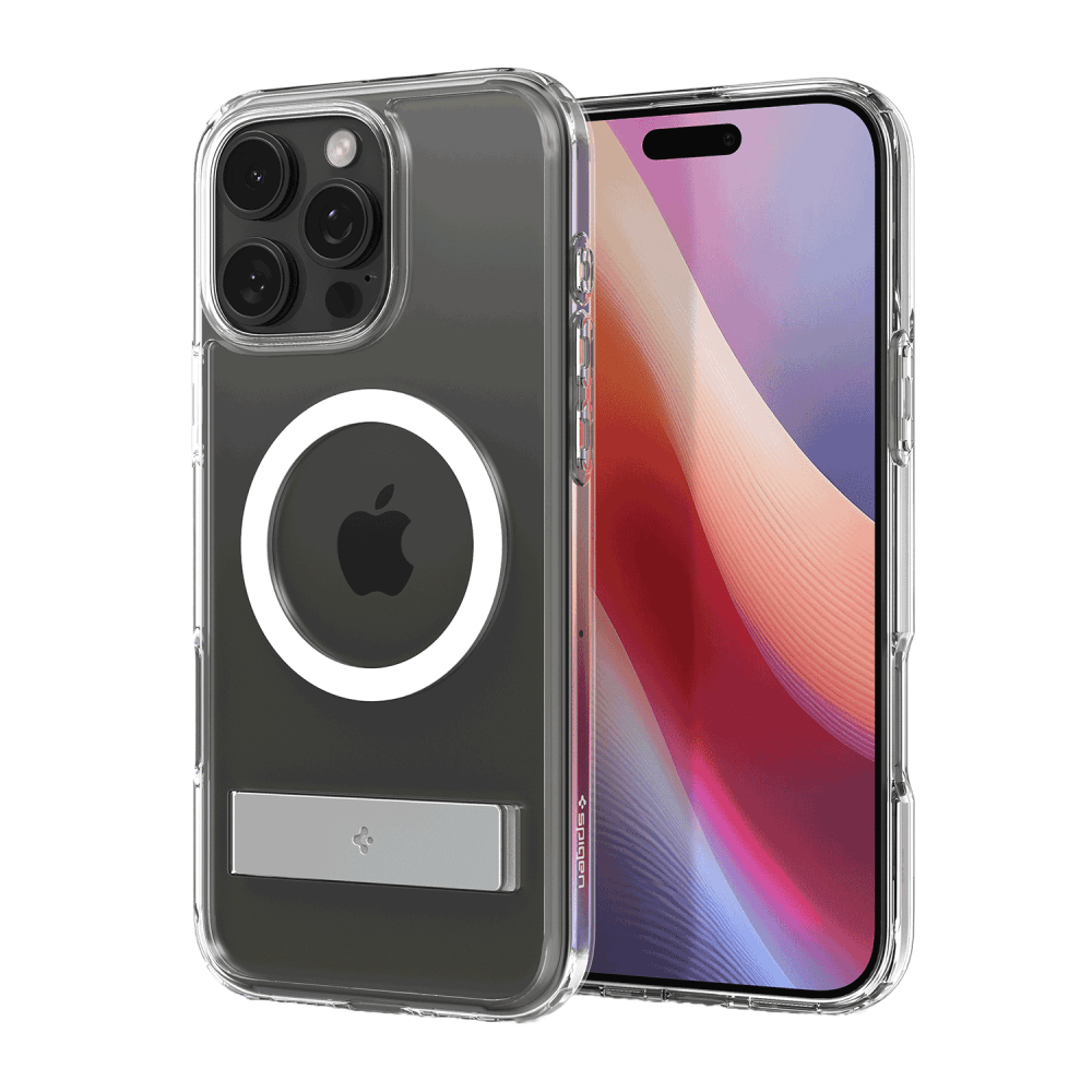 Spigen - Slim Armor Essential S MagSafe Case for Apple iPhone 16 Pro - Crystal Clear