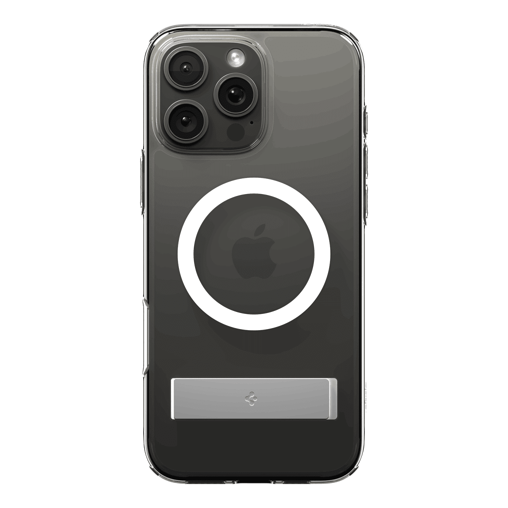 Spigen - Slim Armor Essential S MagSafe Case for Apple iPhone 16 Pro - Crystal Clear