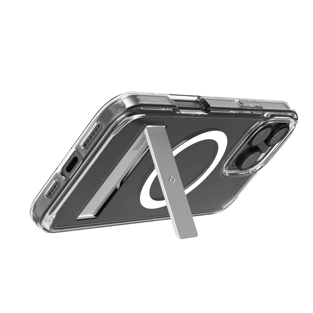 Spigen - Slim Armor Essential S MagSafe Case for Apple iPhone 16 Pro - Crystal Clear