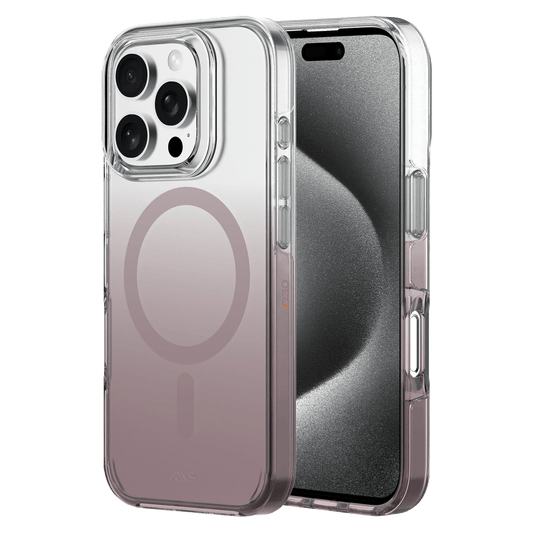 AXS - Crystal Shield D3O MagSafe Case for Apple iPhone 16 Pro - Nude Gradient