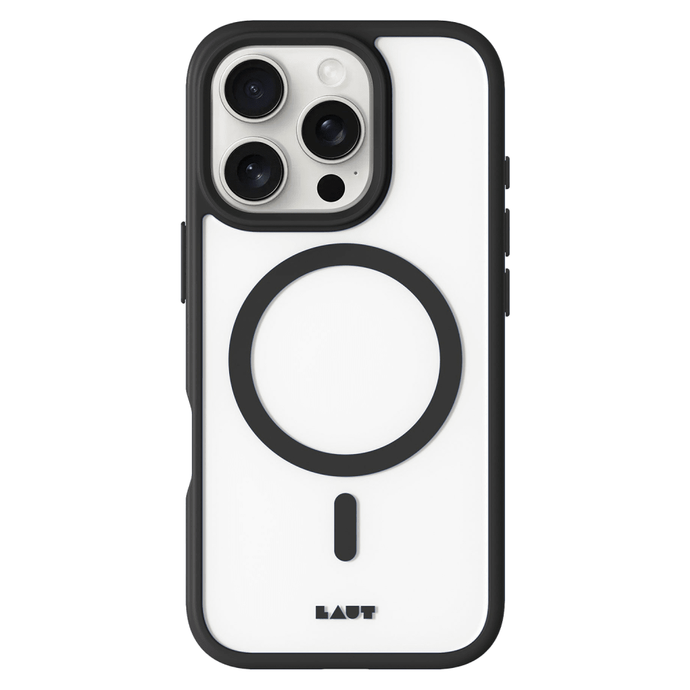 Laut - HUEX Protect MagSafe Case for Apple iPhone 16 Pro - Black
